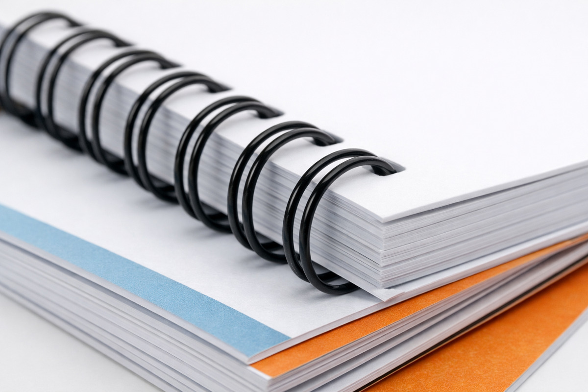 Брошюра на пружине