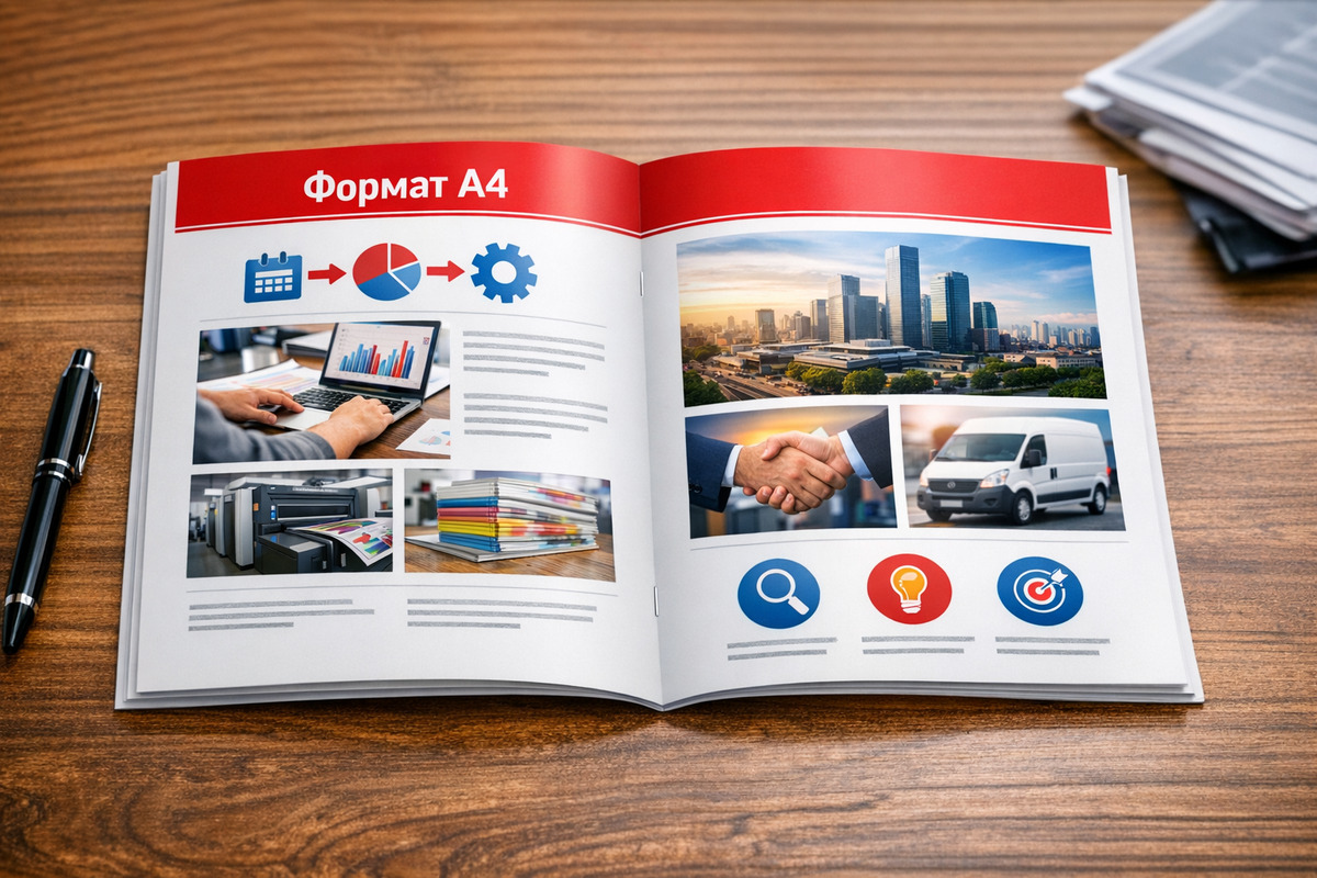 Брошюра формата А4