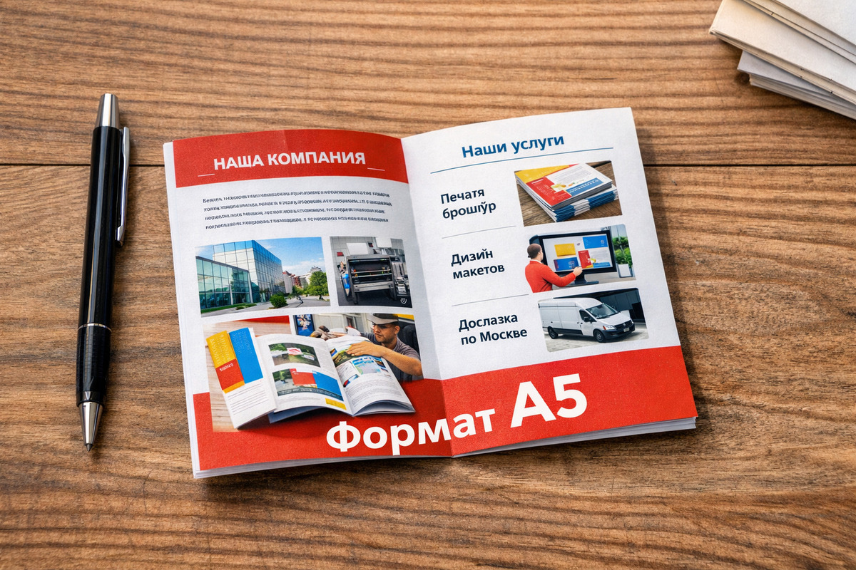 Компактная брошюра А5